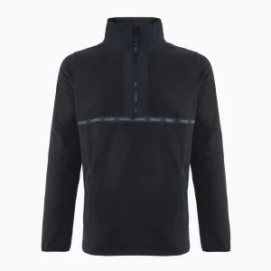 Bluza męska PROSTO Half Zip Fleece Nero black