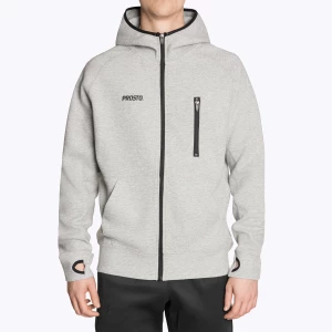 Bluza męska PROSTO Tech Zip Zip Hoodie Speedy gray