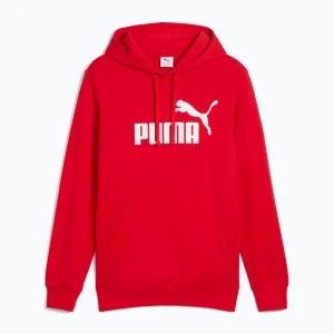 Bluza męska PUMA ESS No. 1 Logo Hoodie TR for all time red