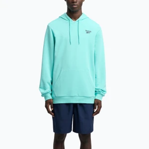 Bluza męska Reebok Identity Small Logo Hoodie ai aqua