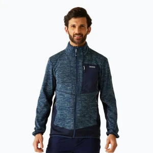 Bluza męska REGATTA Baslinn moonlight denim marl/navy