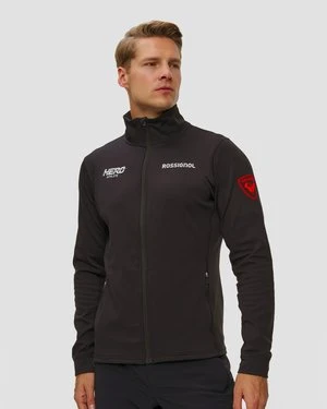Bluza Męska Rossignol Hero Mid Layer Stretch Jkt Czarna