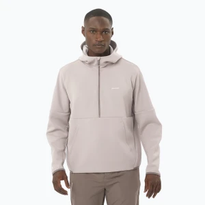 Bluza męska Salomon SHAKEout Half Zip Hooded etherea