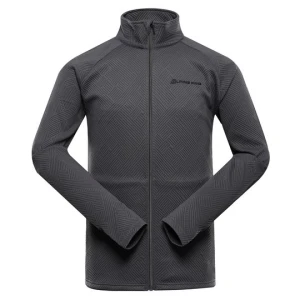 Bluza męska sportowa szybkoschnąca Dozer 2 szara Alpine Pro