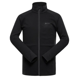 Bluza męska sportowa szybkoschnąca Dozer 3 czarna Alpine Pro