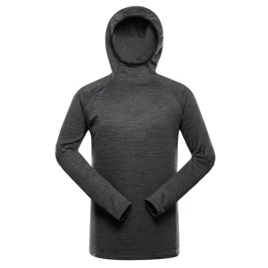 Bluza męska sportowa z kapturem Rolt szara Alpine Pro