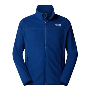 Bluza męska The North Face 100 Glacier Full-Zip Fleece 0A855XD1R1 - granatowa