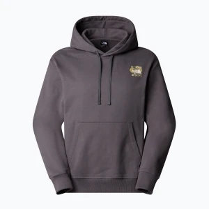 Bluza męska The North Face Connect Relaxed Hooded Grap anthracite grey