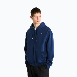 Bluza męska The North Face Essential Simple Dome RLX Full Zip summit navy Granatowy