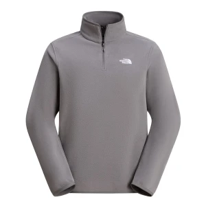 Bluza męska The North Face Glacier 1 / 4 Zip Fleece 0A8D0Q0UZ1 - szara
