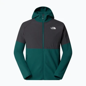 Bluza męska The North Face Glacier Heavyweight Full Zip HD deep nori/asphalt grey