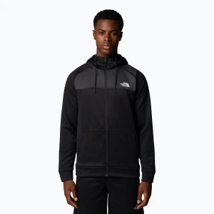 Bluza męska The North Face Reaxion Fleece Full Zip Hoodie tnf black/asphalt grey