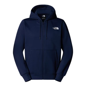 Bluza męska The North Face Simple Dome Full Zip 0A89FD8K21 - granatowa