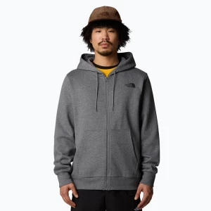 Bluza męska The North Face Simple Dome Full Zip Hoodie medium grey heather