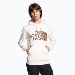 Bluza męska The North Face Standard Hoodie gardenia white/coal brown water distortion print