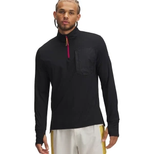 Zdjęcie produktu Bluza męska Trail Run Quarter Zip Under Armour Czarny
