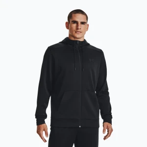 Bluza męska Under Armour Fleece FZ Hoodie black/black