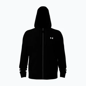 Bluza męska Under Armour Flex Fleece Full Zip black / white