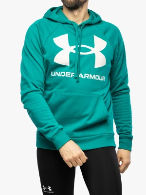 Bluza męska Under Armour Rival Fleece Big Logo Hoodie - coastal teal/onyx white