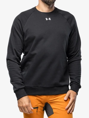 Bluza męska Under Armour Rival Fleece Crew - black/white