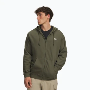 Bluza męska Under Armour Rival Fleece Full Zip marine od green / white