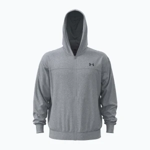 Bluza męska Under Armour Rival LW FZ mod gray light heather/black