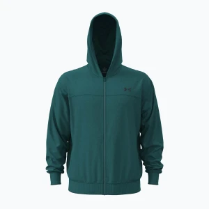 Bluza męska Under Armour Rival LW FZ rack green/black