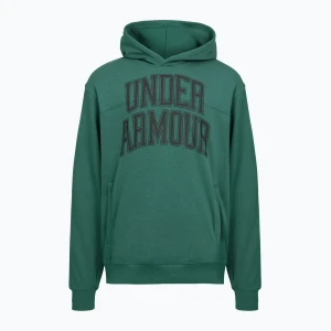 Bluza męska Under Armour Rival LW Graphic Hoodie rack green/black