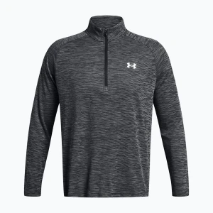 Bluza męska Under Armour Tech Textured 1 / 2 Zip LS black / white