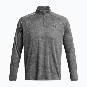 Bluza męska Under Armour Tech Textured 1 / 2 Zip LS castlerock / black Szary