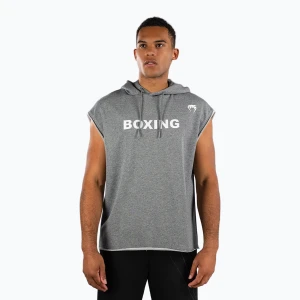 Bluza męska Venum Boxing VT Sleeveless Hoodie heather grey