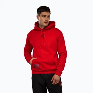 Bluza męska Venum x Mike Tyson Tiger Hoodie intense red/deep black