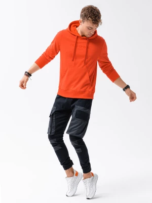 Bluza męska w mocnych kolorach - pomarańczowa V3 B1351
 -                                    L