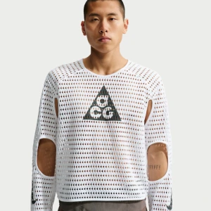 Bluza męska z długim rękawem do biegania w terenie ACG Radical AirFlow NXT Dri-FIT - Biel Nike
