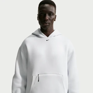 Bluza męska z dzianiny z kapturem Nike Tech - Biel