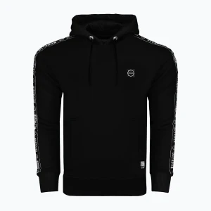 Bluza męska z kapturem Octagon Stripe black
