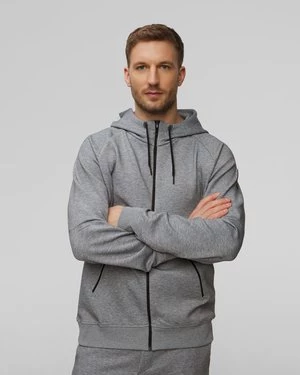 Bluza Męska Z Kapturem On Running Zipped Hoodie