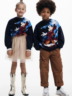Bluza Mickey™ Fantasía jacquard Desigual