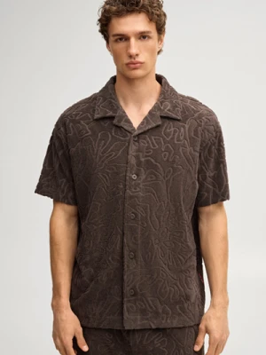 Bluza Moala w ciemnobrązowym wzorze Joop