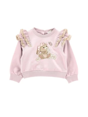 Bluza Monnalisa jasnoróżowy