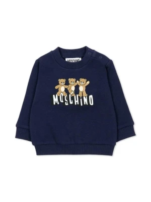 Bluza MOSCHINO niebieski
