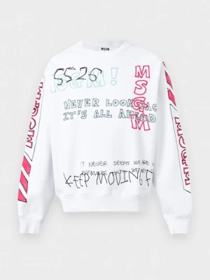 Bluza MSGM biały