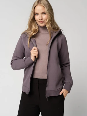 Bluza na zamek B-ANISE Volcano Wrzosowy