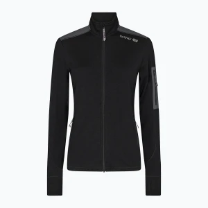 Bluza narciarska damska Dovre Midlayer Full Zip black