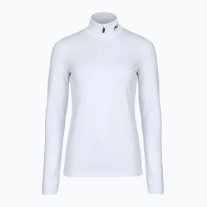 Bluza narciarska damska KJUS Feel Midlayer Half Zip white