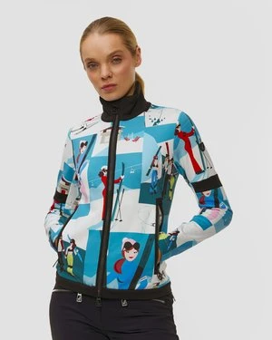 Bluza Narciarska Damska Toni Sailer Larissa Print