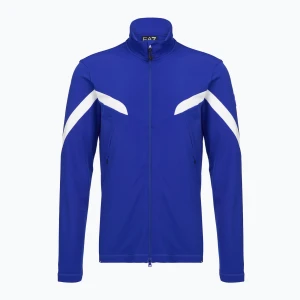 Bluza narciarska męska EA7 Emporio Armani Pure Powerstretch T-Top Full Zip new royal Niebieski