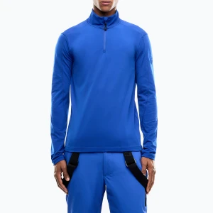 Bluza narciarska męska EA7 Emporio Armani Pure Powerstretch T-Top Half Zip new royal Niebieski