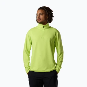 Bluza narciarska męska Rossignol Mid Layer Stertch Half Zip wild lime Zielony