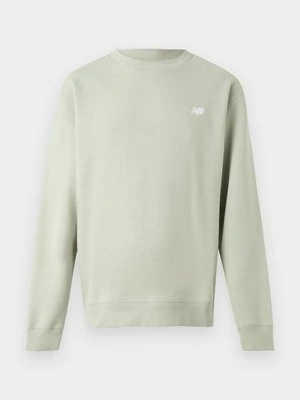 Bluza z kapturem New Balance khaki